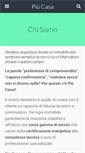 Mobile Screenshot of piu-casa.it